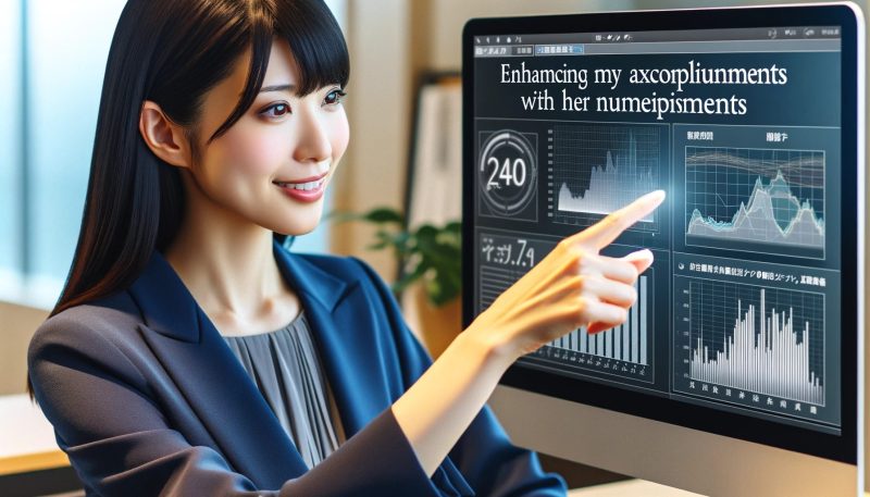 2: 数字を使って実績の説得力を高める