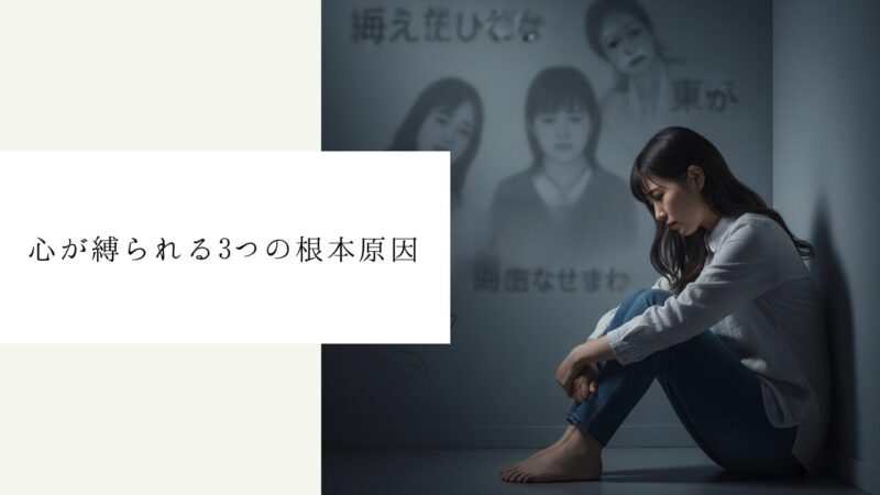 心が縛られる3つの根本原因