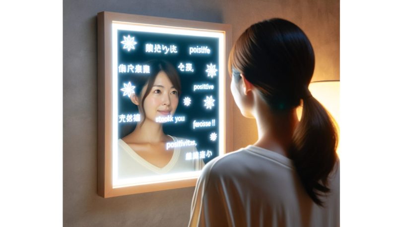 3．ポジティブ・ワードを浴びせ続ける