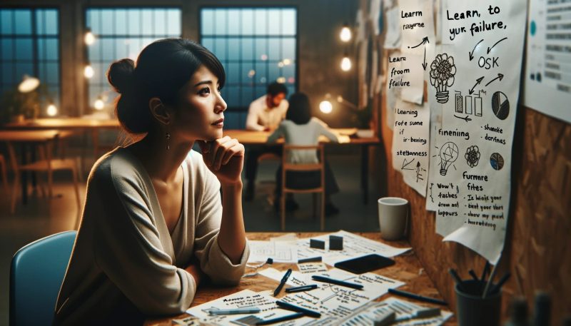 失敗から学ぶ思考を持っている