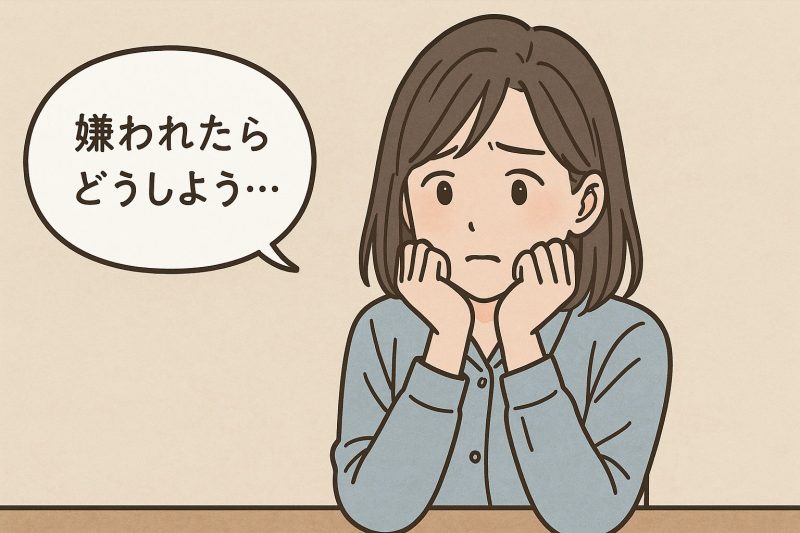 自分らしく振る舞うのが怖い