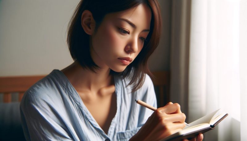 1. 自分の考えや感情に注意を向ける