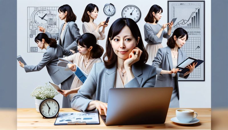 働き方を柔軟に変えている