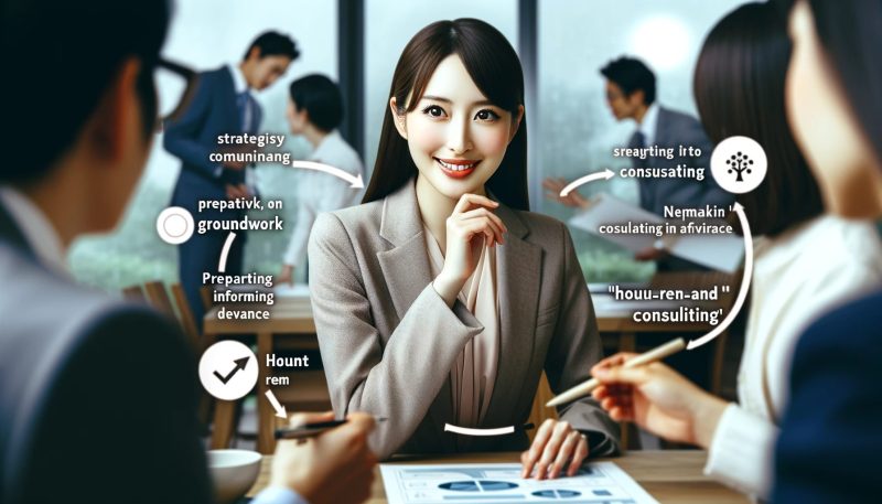 (1)根回しをする