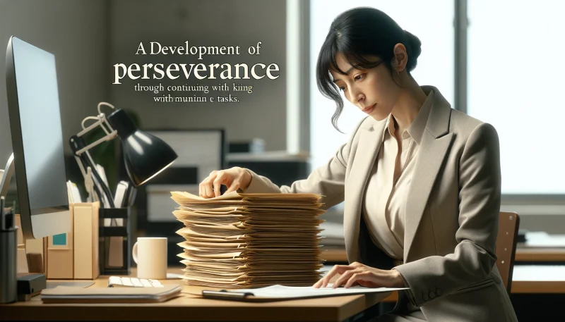 つまらないことを続ける力(継続力)