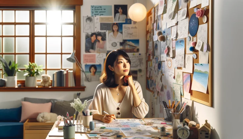 3. 将来の夢やなりたい姿を描く