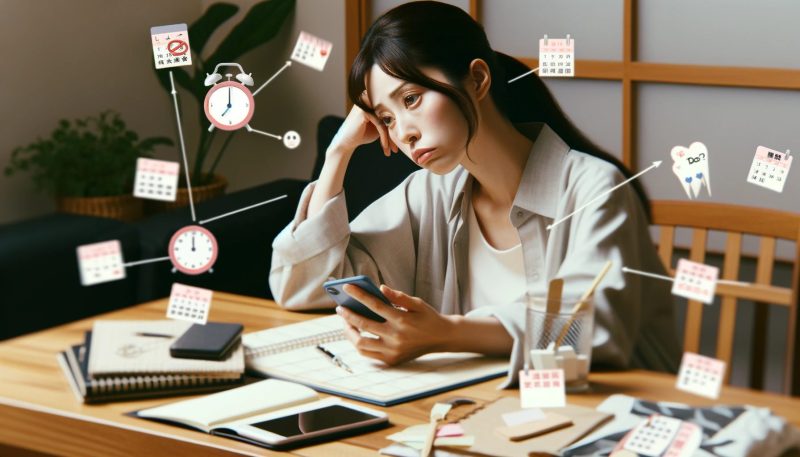 (原因3)私生活の悩みがある