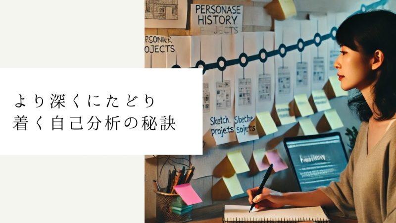 より深くにたどり着く自己分析の秘訣