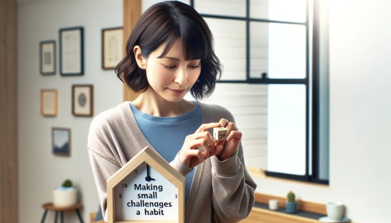 小さな挑戦を習慣にする