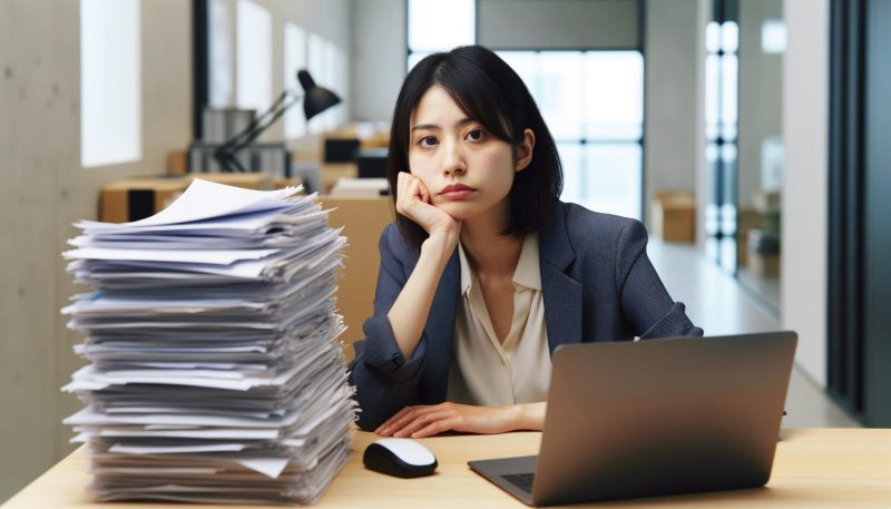 仕事は意外にできる