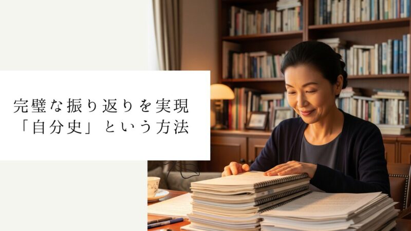 完璧な振り返りを実現「自分史」という方法