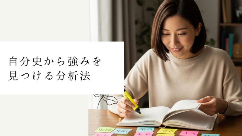 自分史から強みを見つける分析法