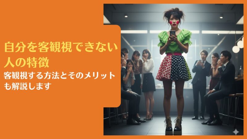 自分を客観視できない人の特徴|客観視する方法とそのメリットも解説します