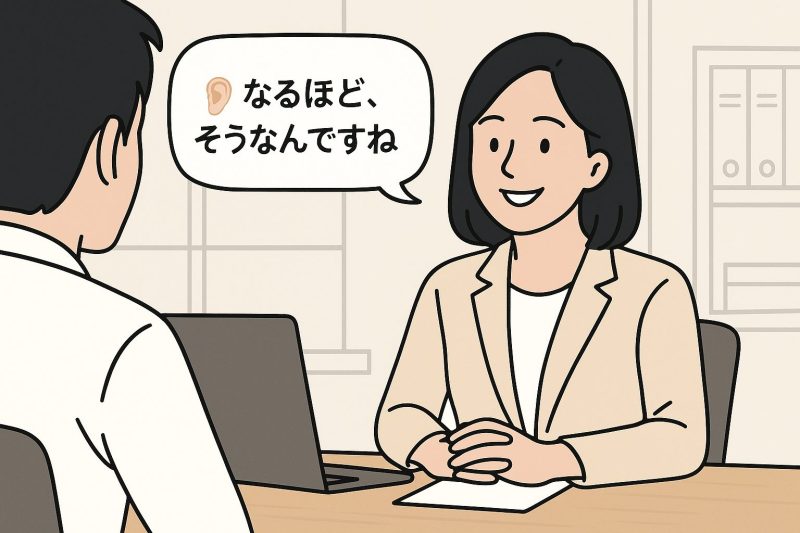 ステップ1: とりあえず話を聞く