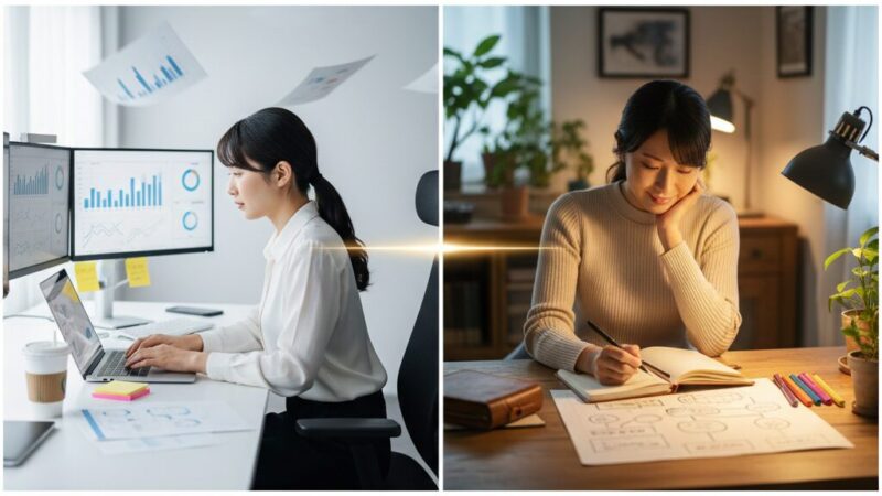 ステップ2:外の自分と内の自分を使い分け