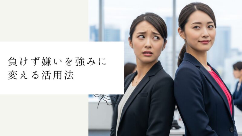 負けず嫌いを強みに変える活用法