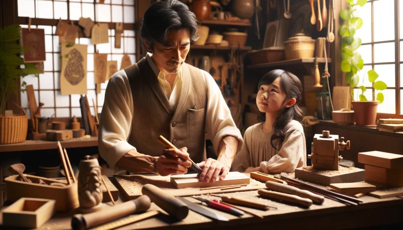 身近にモデルがいる