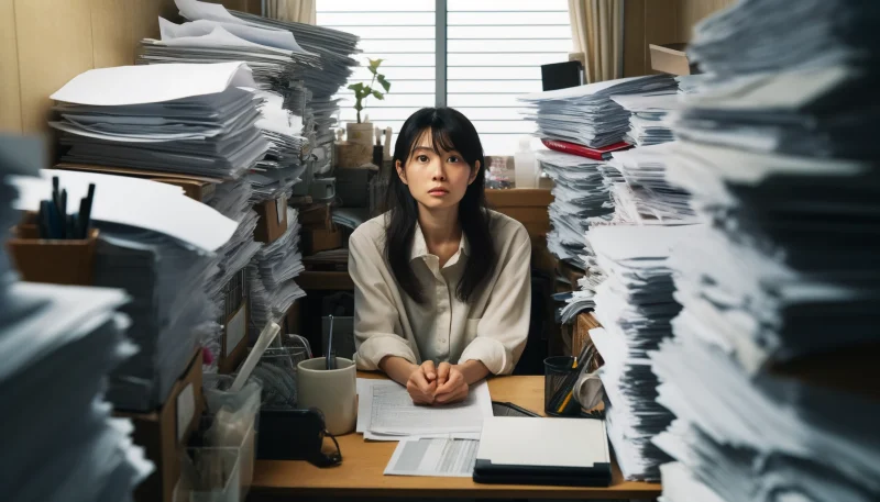 1. 自由に仕事ができない