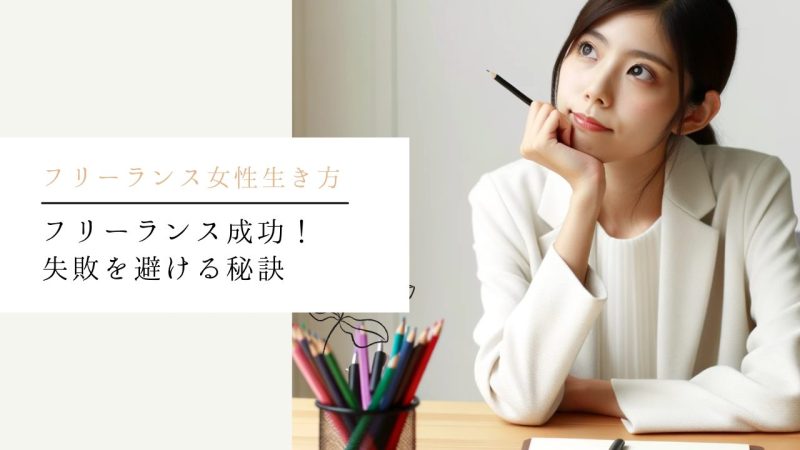 フリーランス成功！失敗を避ける秘訣