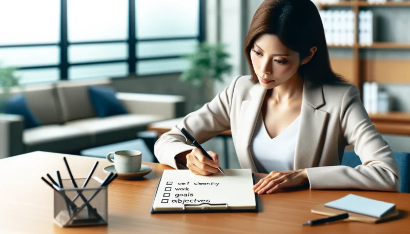 1. 仕事の目的（なぜ稼ぐか）を明確に