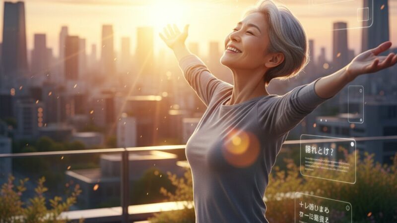 特徴2：前向きな考え方をする