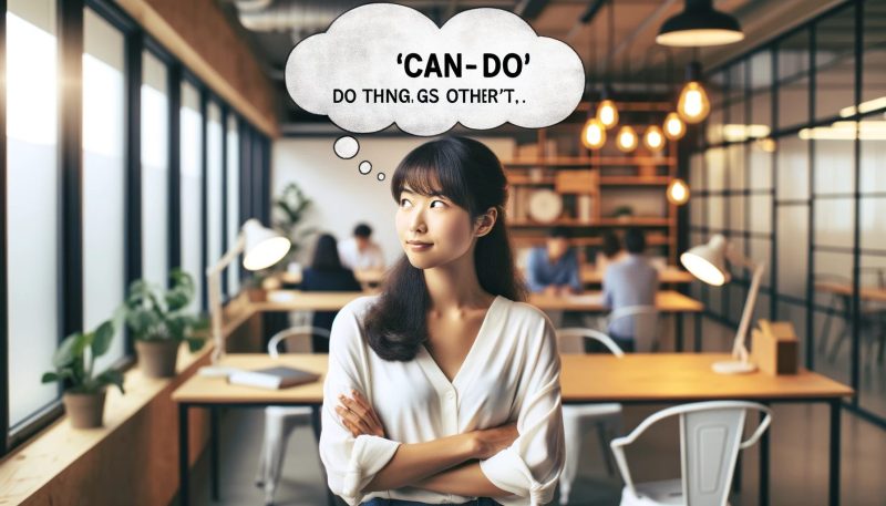 (2)他の人がやっていないことができる