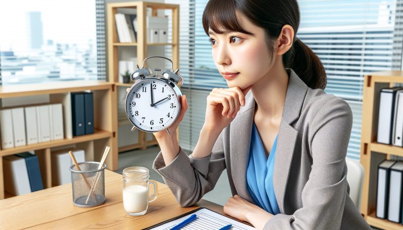 (2)考える締め切りをつくる