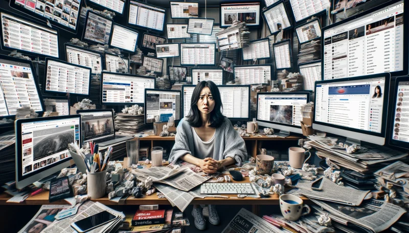 情報が多すぎる