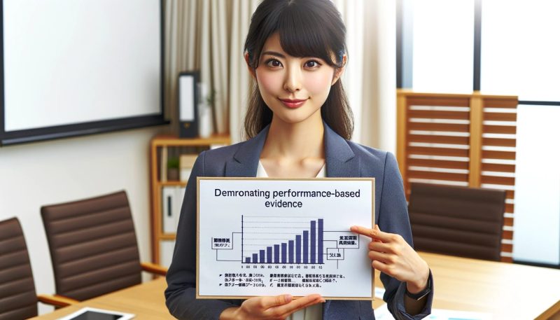 1. 根拠となる実績を示す