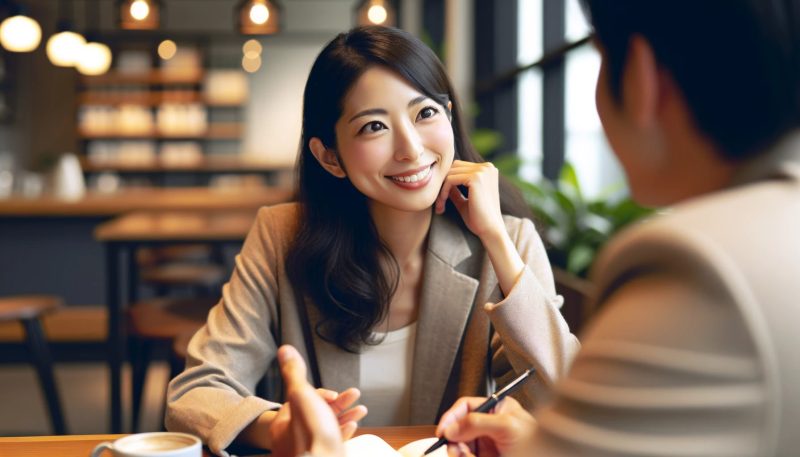 他人の意見を聞く