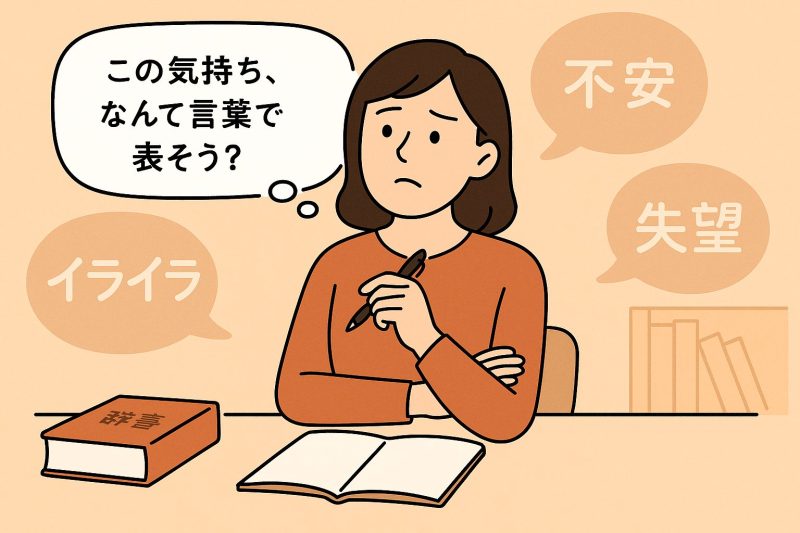 3．行動する前に気持ちを確認する