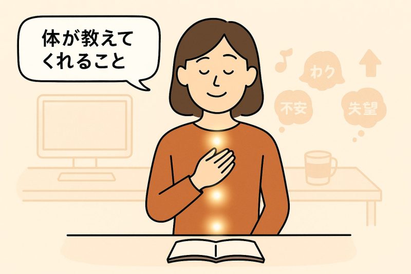 8.身体の感覚に注意を払う