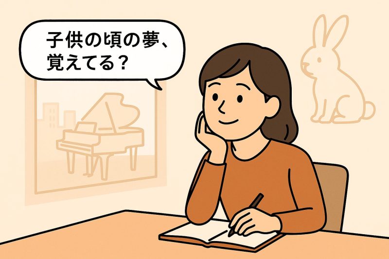 2．叶えられなかった夢や希望を回想