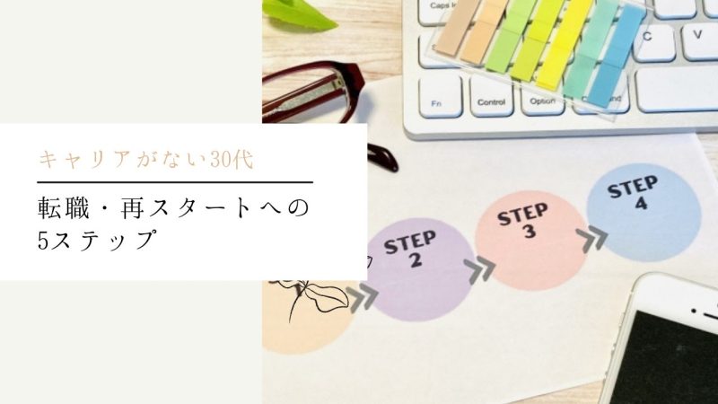 転職・再スタートへの5ステップ
