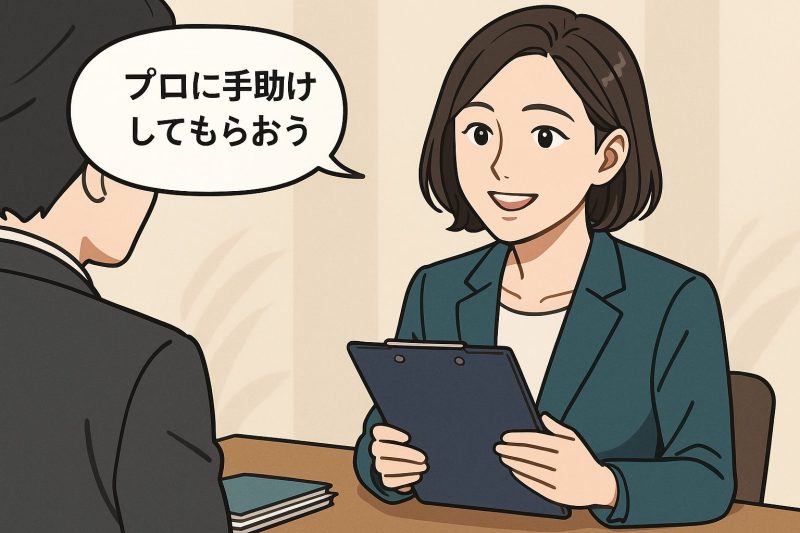 5.プロに手助けしてもらう