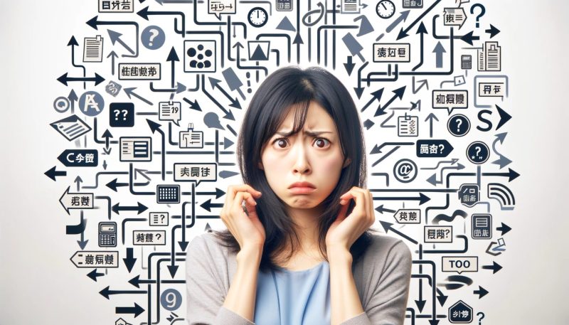 原因1：情報や選択肢が多すぎる
