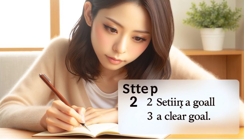 ステップ2：はっきりした目的を定める
