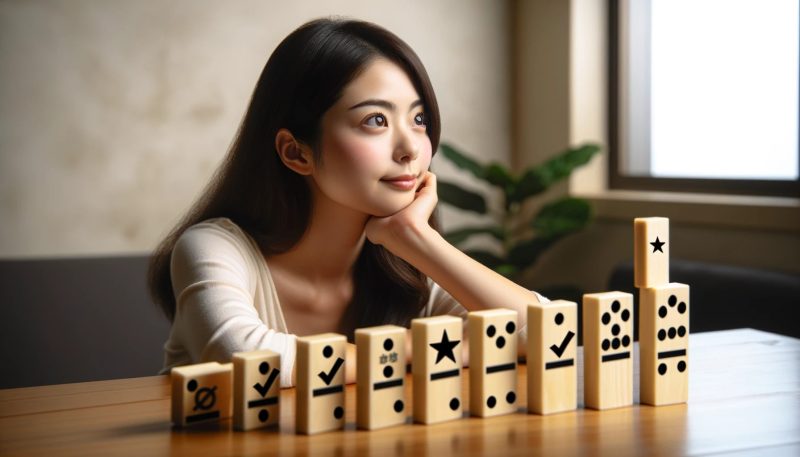 小さな成功体験を積み重ねる