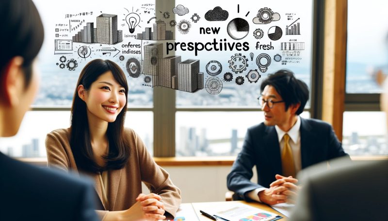 新しい視点をアピールする