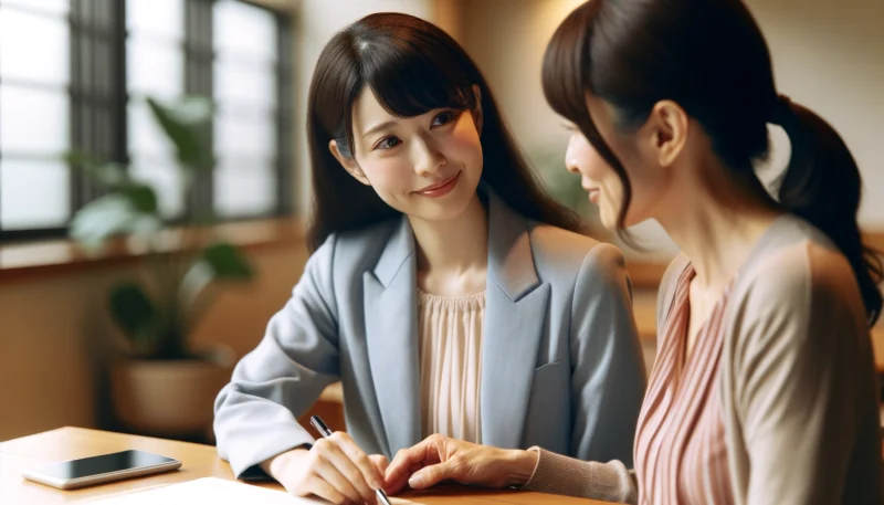 特徴5: 人の話をよく聞ける