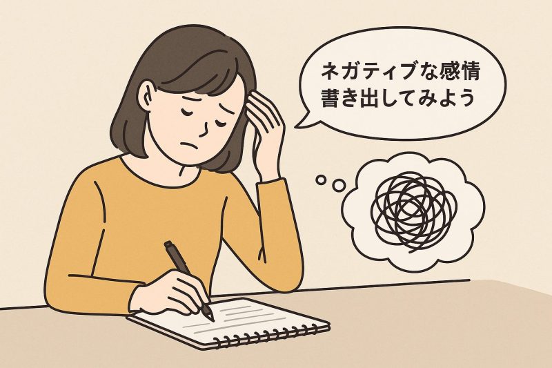 方法2：ネガティブな感情の受け止め方を知る