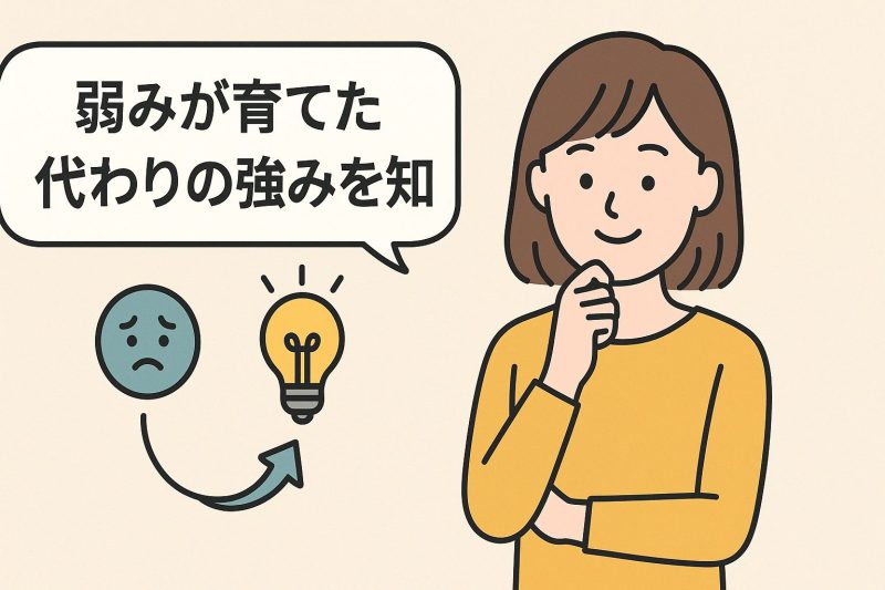 方法4：弱みが育てた代わりの強みを知る