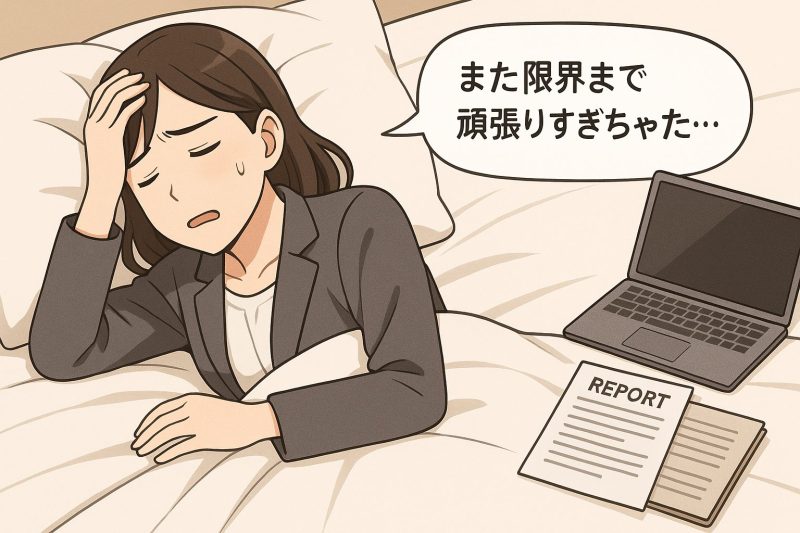 4. 無理がたたってダウンした経験