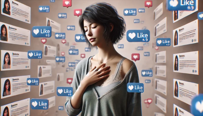 違い1：評価の基準（他人軸か自分軸か）