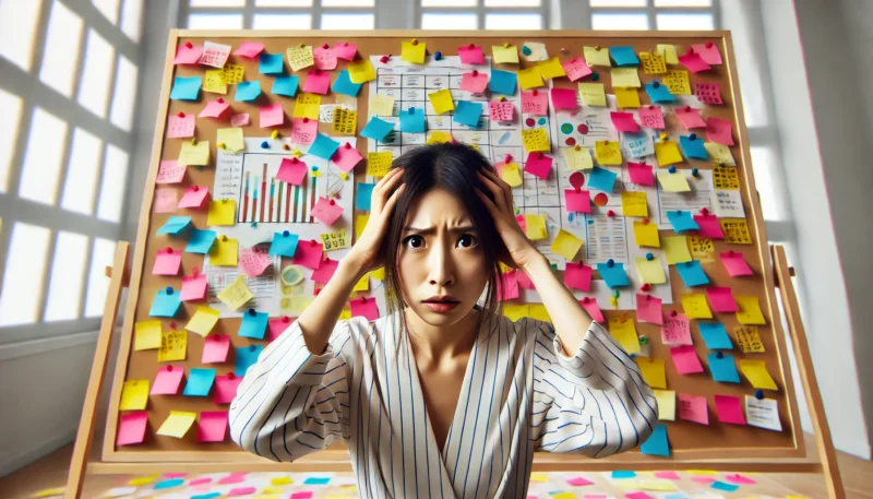 原因2：情報が多すぎる「頭の混乱」