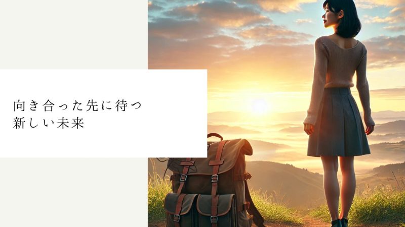 向き合った先に待つ新しい未来